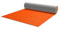 Orange standard carpeting