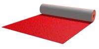 Red standard carpeting