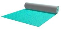 Mint blue thick velvet carpeting