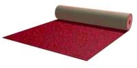 Burgondy thick velvet carpeting