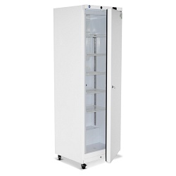 Solid door upright freezer