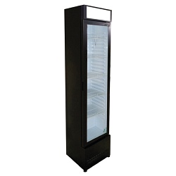 Glass door upright unit